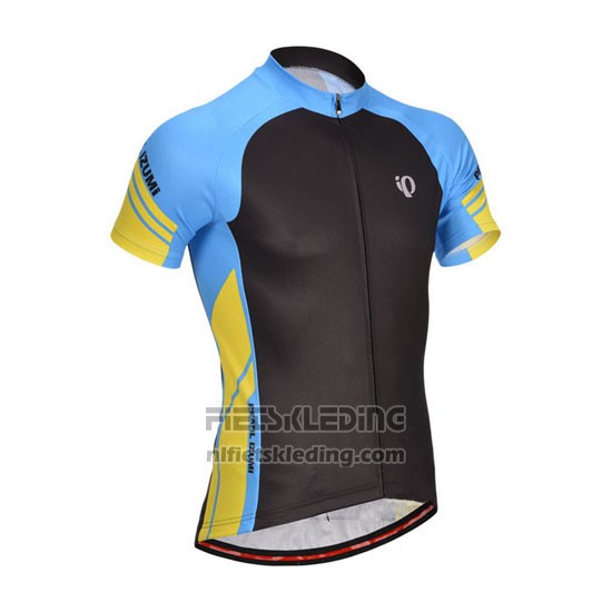 2014 Fietskleding Pearl Izumi Zwart en Blauw Korte Mouwen en Koersbroek
